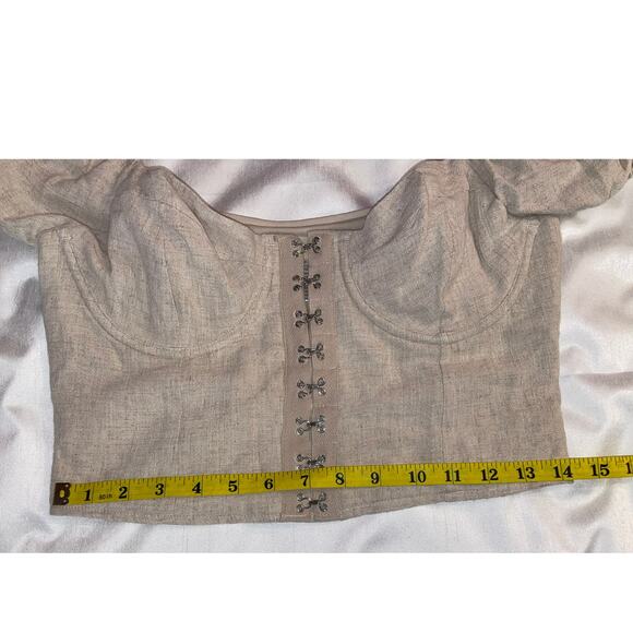 Alter'd State Corset Top - Size M - Underwire Cups, Hook Closure - Picture 6 of 8